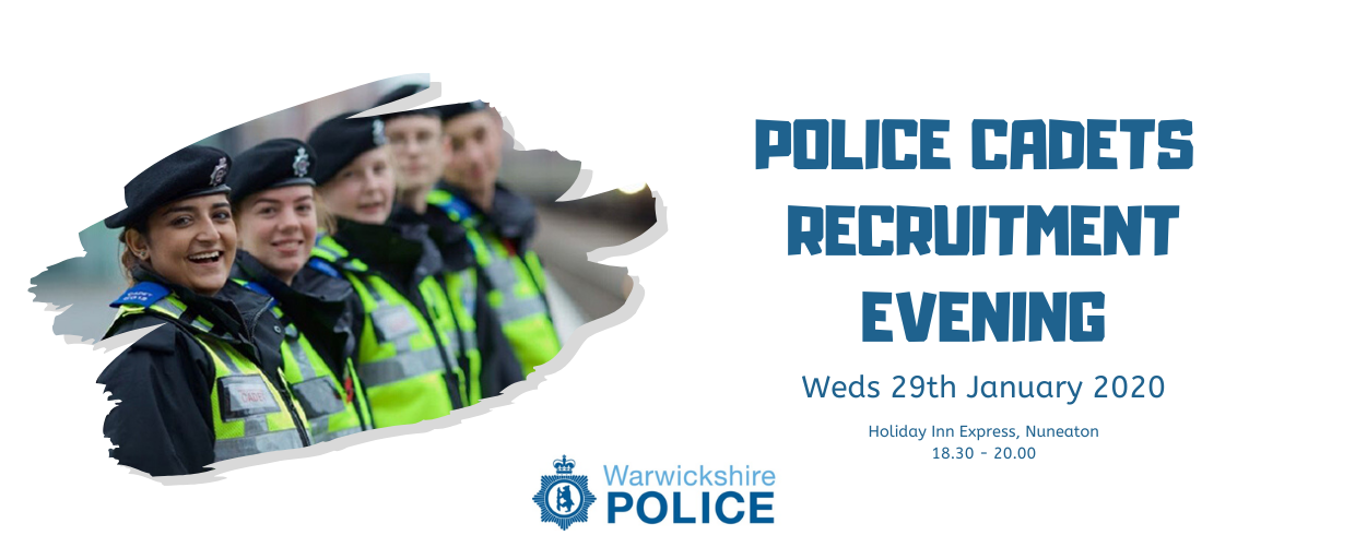 Warwickshire Police Cadets Recruitment Evening Etone College